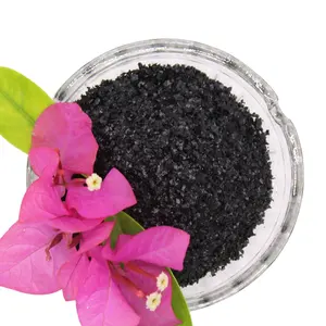 Humic Acid Powder Super potassium humate 98% flakes water soluble humic acid fertilizer for foliar spray