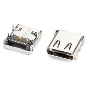 DIP SMD USB 3.1 3.0 2.0连接器5 9针12针系列美元连接器公母USB C连接器