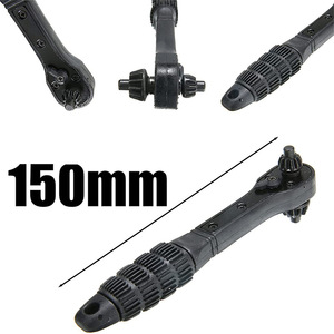 Đen Carbon thép hai mục đích chính <span class=keywords><strong>Ratchet</strong></span> cờ lê 12.717.5mm hai-in-<span class=keywords><strong>one</strong></span> khoan chuck và <span class=keywords><strong>Ratchet</strong></span> - Product Image 2