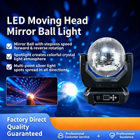Nouvelle Lampe à Tête Mobile LED IP65 Effet Boule Miroir 120W DMX512 pour Clubs, Mariages, Fêtes, Scènes, Bars, KTV et Événements