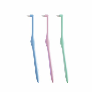 Brosse à dents orthodontique en forme de U, paquet unique, poils en nylon pour le nettoyage des appareils dentaires, usage adulte - Product Image 3