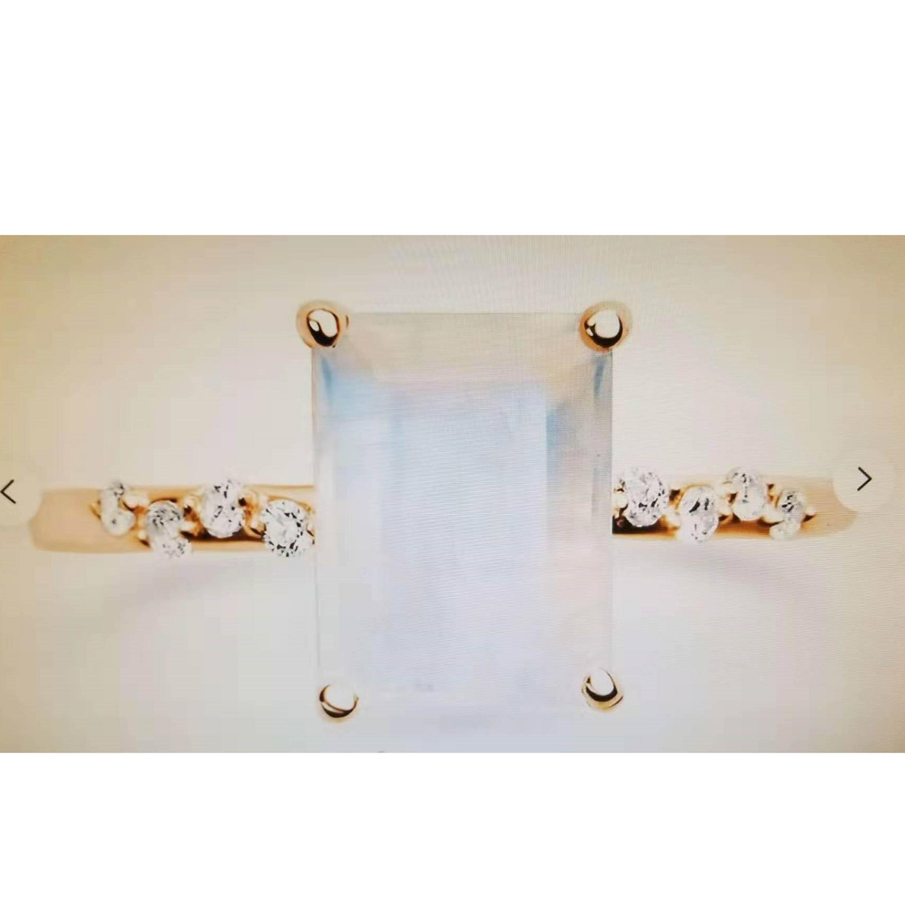 Natural  Moonstone-Rose gold