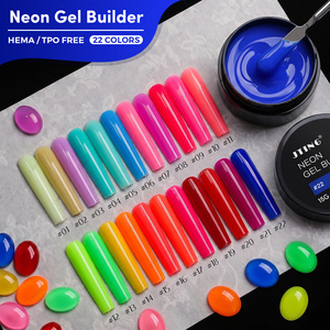 JTING HEMA TPO Free, Gel Constructor de Uñas en 22 Colores Neón, 15ml, Proveedor de Uñas, Marca Privada, Gel de Extensión de Uñas, OEM/ODM, Gel Polish al por Mayor - Product Image 1