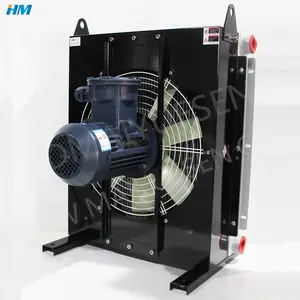 German seamless welding process aluminum cooler oil radiator with explosion-proof electric machine