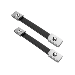 Asa Retráctil de Barra Única de Metal Negro Engrosado y Duradero para Bolsos, Cajas de Herramientas, Maletas y Hebillas de Equipaje - Product Image 1