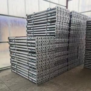 Poteau de soutien en acier pour la construction de centres de conférence et de complexes sportifs, avec système anti-blocage avancé, robuste et réglable - Product Image 6
