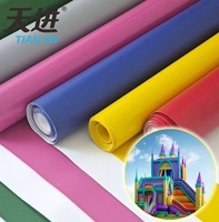 Château gonflable pour fête, 630 GSM, vente chaude, toboggan, trampoline, château gonflable commercial pour enfants