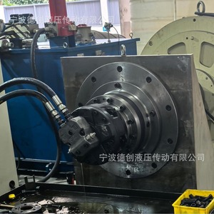 มอเตอร์ไฮดรอลิกแบบลูกสูบเรเดียล Dechuang Hydraulics DGM2 600 สำหรับถังบด - Product Image 2