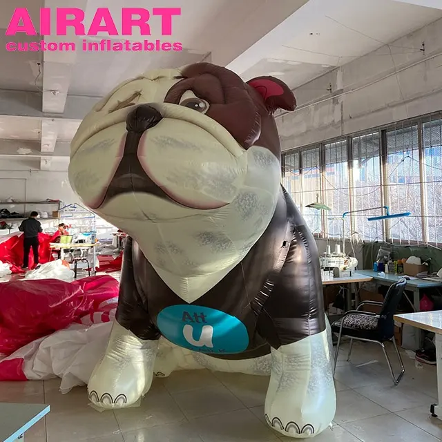 small size parade event inflatable dog for holiday/ inflatable dog cartoon mascot C-20