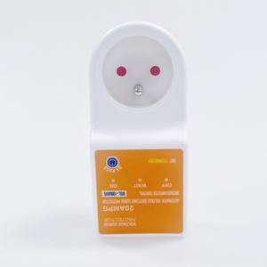 Protector de Voltaje y Corriente Automático, Enchufe Francés de 16A AC 220V, Protección para Refrigerador - Product Image 4