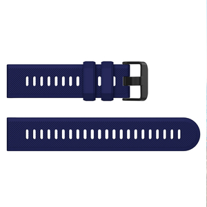 Bracelet de montre intelligente en silicone 22mm pour hommes et femmes, bracelet de sport en silicone pour <span class=keywords><strong>Garmin</strong></span> Venu 3 Forerunner 265 <span class=keywords><strong>745</strong></span> - Product Image 5