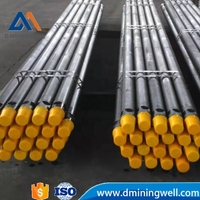 Tiges de forage chinoises 2 3/8'' 2-7/8'' 3 1/2'' API Reg DTH, tuyaux de forage pour forage en fond de trou