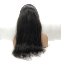 Perruque transparente HD complète 360 sans colle pour femmes, cheveux humains vierges vietnamiens de haute qualité, style français
