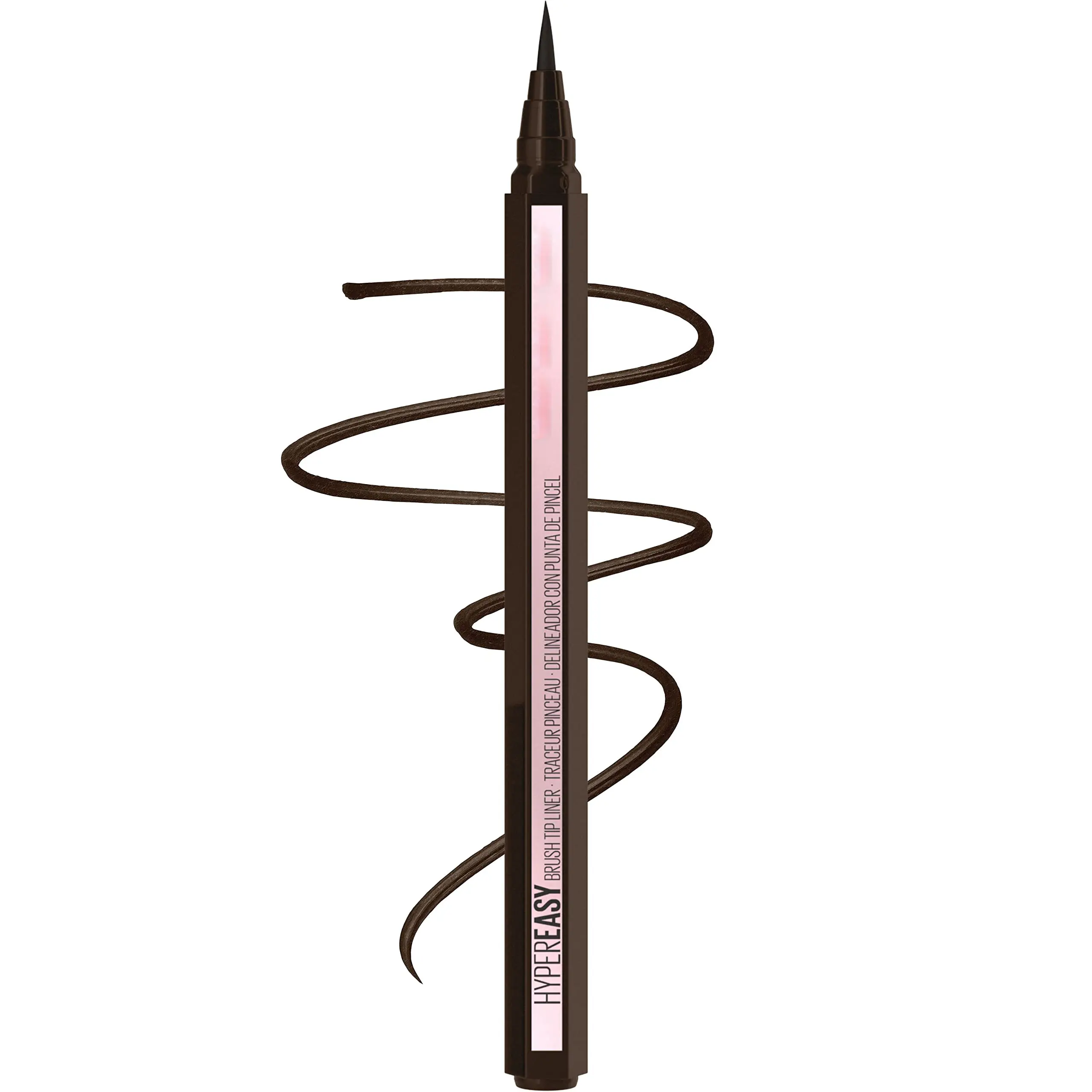 Custom Logo Brown Long Wear Waterproof Vegan Matte Liquid Eyeliner Pen Eye Liner Pencil