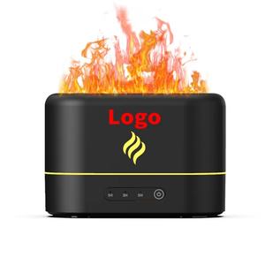 Humidificateur ultrasonique OEM 250 ml, lumière intelligente, flamme portable, diffuseur d'arômes, LED changeant de couleur, 1 an pour la voiture, usage domestique - Product Image 6