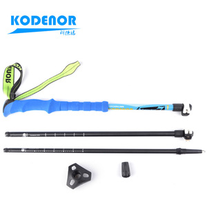 Bastoncini da Trekking Keduo Outdoor Serie Wolf Warrior 7 in Lega di Alluminio, Tre Sezioni, Portatili per Arrampicata - Product Image 3