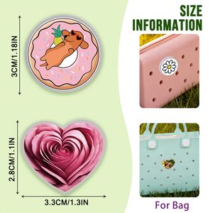 Adornos <span class=keywords><strong>para</strong></span> Zapatos con <span class=keywords><strong>Frases</strong></span> <span class=keywords><strong>de</strong></span> <span class=keywords><strong>Amor</strong></span>, Impresos con UV, Brillantes, Lindos y Personalizados, Venta al por Mayor, Regalos <span class=keywords><strong>para</strong></span> Familiares, Niños y Parejas - Product Image 5