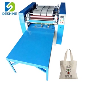 Commercial pizza box woven bag printer 4 color plastic bag flexo printing machine