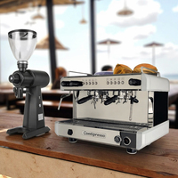 Machine à café expresso professionnelle à 2 groupes pour les magasins