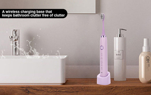 Cepillo de dientes eléctrico <span class=keywords><strong>Dubon</strong></span> Bristle Sonic resistente al agua con múltiples modos para proteger las encías para adultos y niños - Product Image 3