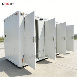 Remorque WC Mobile Optimale, Toilettes Portables en Acier, Garantie 1 An, Durable, Idéale pour l'Automobile et les Circuits de Course Extérieurs - Product Image 5