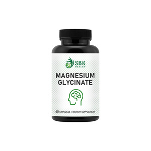 Capsules de glycinate de magnésium naturel OEM pour adultes : Soutien au sommeil, relaxation musculaire, apaisement des nerfs et soutien digestif - Product Image 1