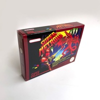 Super Metroid (Guardado de Progreso) Cartucho de Juego de 16 bits con Certificación CE, Material ABS para Consola SNES Versión NTSC de EE. UU./Europa, Conexión por Cable