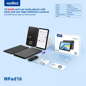 แท็บเล็ต NODIZZ NPad16 ขนาด 10.1 นิ้ว ระบบ Android 14 รองรับ 5G กล้องคู่ หน้าจอสัมผัส Full HD สีดำ - Product Image 4