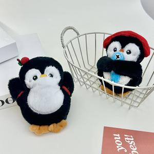 Lindo Peluche <span class=keywords><strong>de</strong></span> Pingüino con Sonido, Ideal para <span class=keywords><strong>Parejas</strong></span>, Mejores <span class=keywords><strong>Amigos</strong></span>, Bolsos o Adornos Creativos. - Product Image 5