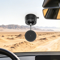 Pengisi Daya Nirkabel Magnetik 25W, Pengisi Daya Nirkabel Magnetik untuk Mobil, 360 °   Dudukan Ponsel di Dashboard untuk iPhone 17-12