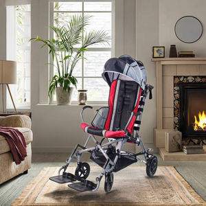 Paralisi cerebrale sedia a rotelle manuale per bambini all'aperto esigenze speciali per adulti e bambini dimensioni CP complessi di riabilitazione per bambini sedia a rotelle - Product Image 1