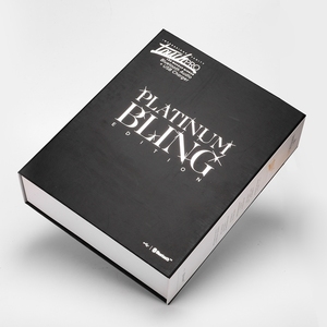 Sang Trọng Bạc Lá In Cuốn Sách Hình Biểu Tượng Tùy Chỉnh Bao Bì Các Tông Hộp Quà Tặng Với Nắp Từ - Product Image 3