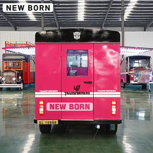 Camión <span class=keywords><strong>de</strong></span> Comida <span class=keywords><strong>de</strong></span> Acero Inoxidable Personalizable <span class=keywords><strong>de</strong></span> Estilo Vintage para Helados y Papas Fritas, Carrito Eléctrico con Servicio <span class=keywords><strong>de</strong></span> Comida Rápida - Product Image 3