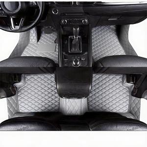 Nouveauté Tapis de sol de voiture en cuir de luxe Ensemble complet, Vente en gros Tapis de voiture imperméables antidérapants résistants à l'usure, Universel <span class=keywords><strong>Auto</strong></span> - Product Image 1