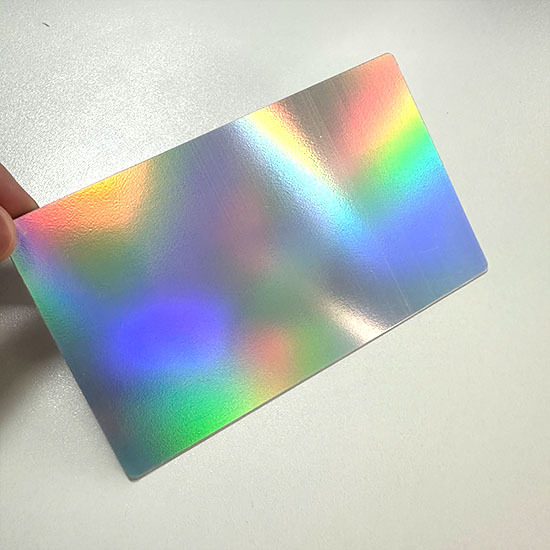 Custom Printed Hologram Card Blank Business Smart Card Nfc 213/215 Business Rfid Hologram Pvc Card
