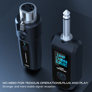 Micrófono Dinámico Inalámbrico para Guitarra Eléctrica, Instrumento <span class=keywords><strong>Musical</strong></span>, Regalos para Fiestas, Micrófono para Fiestas - Product Image 4