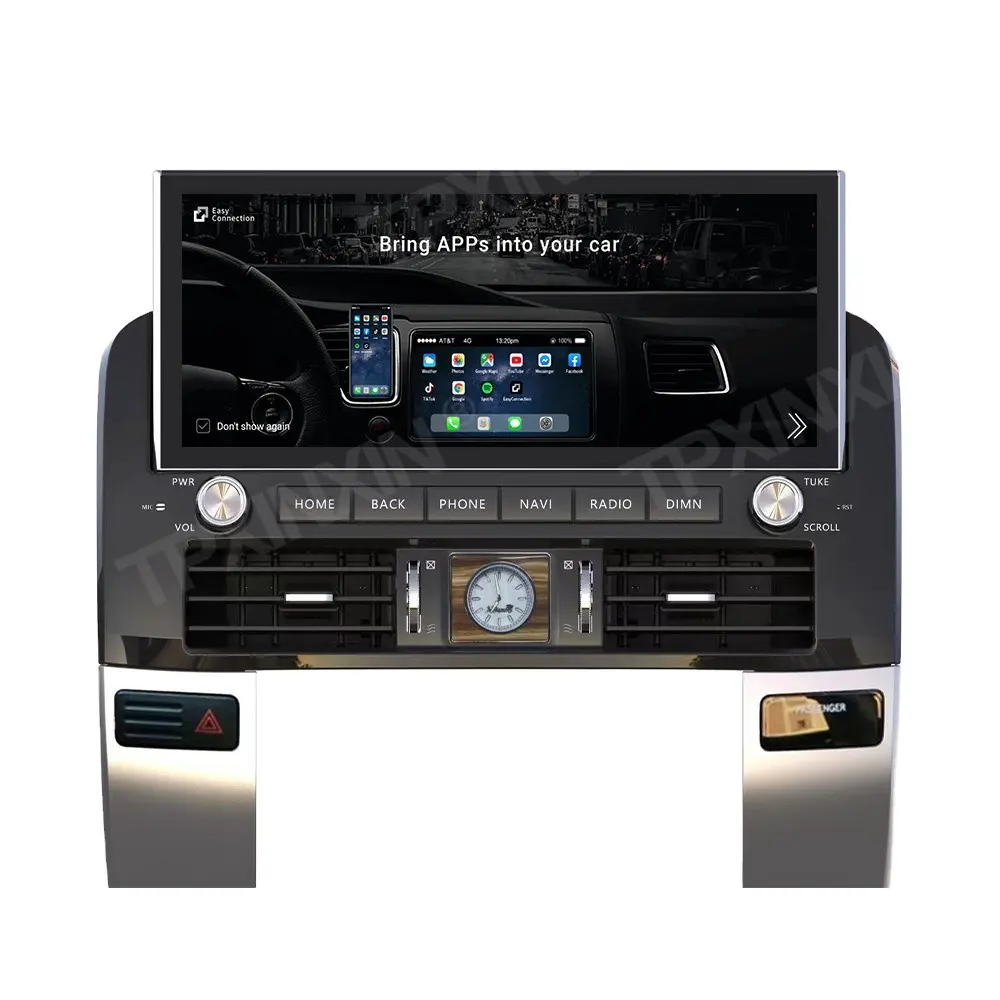 GPS Navigasi untuk Toyota Land Cruiser Prado 2003-2010 untuk Pemain Lexus GX470 Android Mobil Stereo Radio GPS Navigasi Head Unit