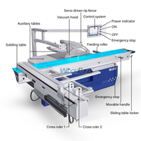 MJ09professa 3200mm Travail du bois CNC Ordinateur Positionnement Automatique Planche À Découper Scie Alimentation Automatique Glissière Table Scie Machine