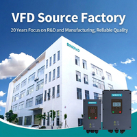 Variateur de fréquence SINOVO pour moteur industriel 4kW 0.7kW 1.5kW 220V Ip65 VFD Inverseur 30% d'économie d'énergie CE