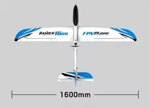Aereo <span class=keywords><strong>RC</strong></span> Brushless PNP per Esterni, Aeromobile <span class=keywords><strong>RC</strong></span> Elettrico 4CH, Apertura Alare 1600mm in Schiuma e Plastica Bianca, Portata 100m, Modello <span class=keywords><strong>RC</strong></span> - Product Image 6