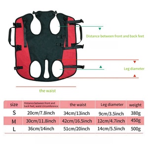 Adjustable <strong>Dog</strong> <strong>Lifting</strong> Seat Belt Breathable Cloth Pet <strong>Support</strong> Rehabilitation Sling Padding for <strong>Dog</strong> Walking - Product Image 5