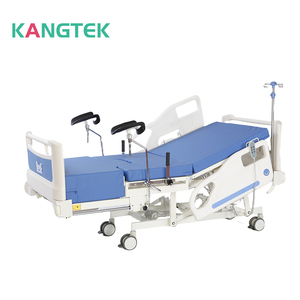 ステンレス鋼多機能調整可能手動病院産卵ベッド婦人科手術配達テーブルメーカー - Product Image 2