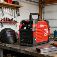 Nouvelle soudeuse MMA COROTC MMA-120 à moteur DC 110/220V 20-250A, machine à souder à l'arc portable pour usage domestique et industriel