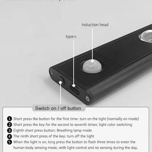 Lámpara Inteligente Nordic Light, Luz LED para Vitrina con Batería RGBW, Luces para Gabinetes de Cocina - Product Image 4