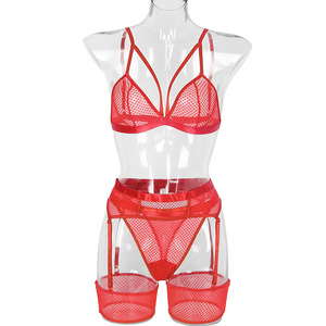 Ensemble de lingerie sexy pour femmes avec bâton de taquin et bâillon de bouche <span class=keywords><strong>costume</strong></span> d'excitation sexuelle <span class=keywords><strong>adulte</strong></span> pour couple flirtant - Product Image 2