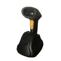 MINJCODE MJ 2870 2D 2,4G QR Escáner de código de barras inalámbrico Base USB para almacén minorista Inventario Lector de código de barras