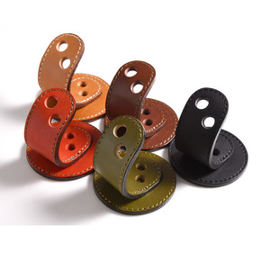 Soporte de Escritorio para Bolígrafos 3D, Organizador de Cuero Hecho a Mano para Oficina, Exhibidor y Almacenamiento para Plumas Estilográficas - Product Image 1