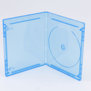 WEISHENG Standard 14mm 1 2 3 4 5 6 Disques <span class=keywords><strong>Bluray</strong></span> Cover Wholesale 4K UHD Black DVD CD Holder Empty Blu-ray Replacement Case - Product Image 1