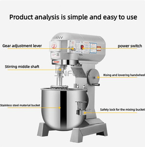 Miscelatore planetario professionale di alta qualità miscelatore planetario 20l planetario Mixer 40l <span class=keywords><strong>impastatrice</strong></span> <span class=keywords><strong>impastatrice</strong></span> panetteria enorme sconto - Product Image 5