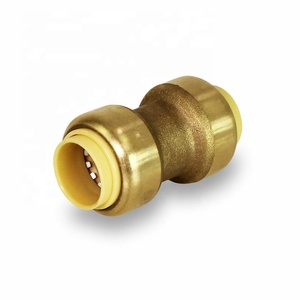Válvula Verde de <span class=keywords><strong>Cobre</strong></span> Forjado sin Plomo, Superficie Lisa, Conexión Rápida, Accesorio de Tubería Recta para Manguera de Jardín, Tubería de Latón OEM - Product Image 3